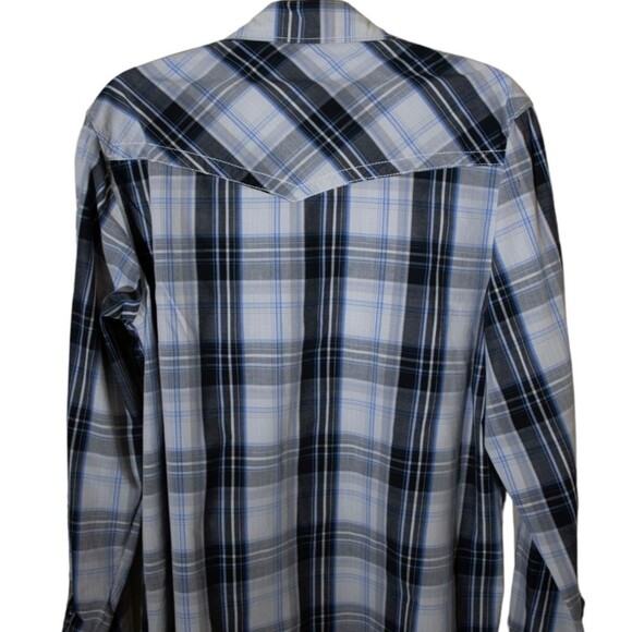 Supply Company Plaid Button Down 100% Cotton Shirt Men's Size Medium - Picture 2 of 7